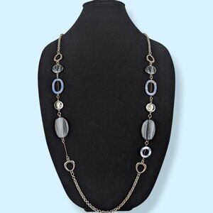 (2/$20) Long Beaded Chain Necklace